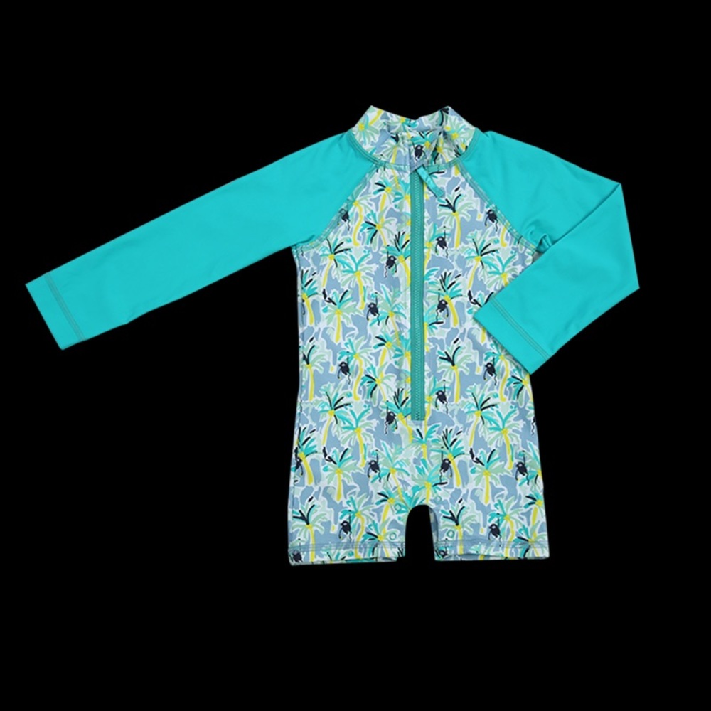 Egg by Susan Lazar Jessie UVF Rashguard Romper